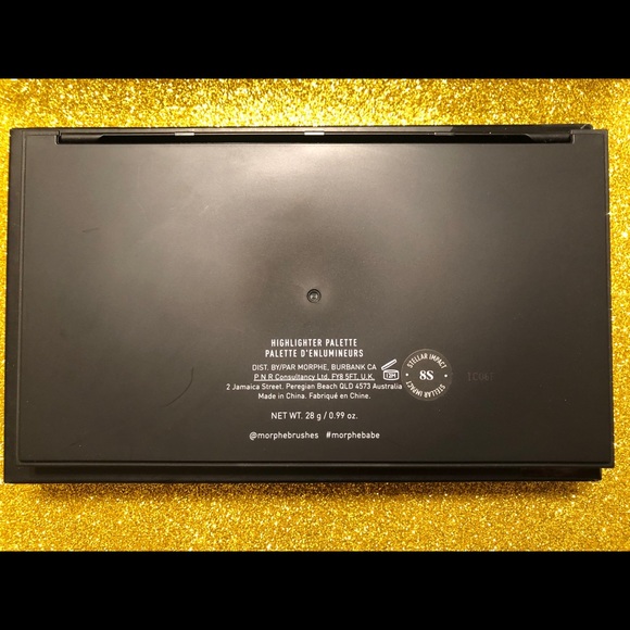 BNIB! Morphe Stellar Impact Highlighter Palette 8S - Picture 5 of 8
